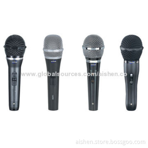 Metal Wired Microphone with Uni-directivity